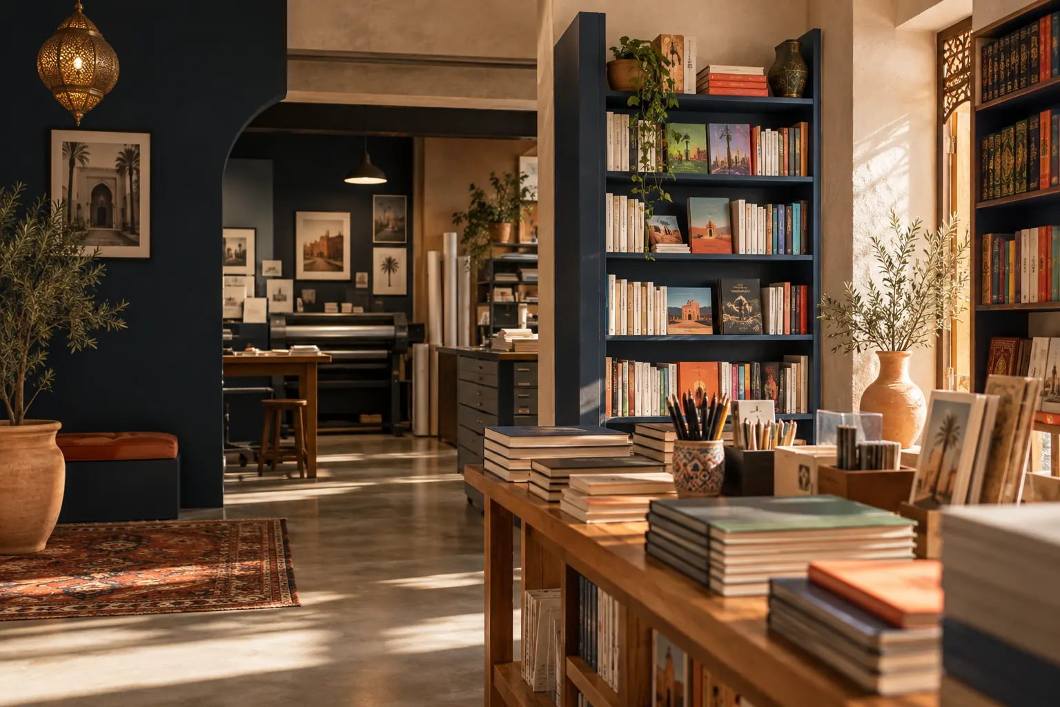Librairie et imprimerie Nour El Karam à Marrakech