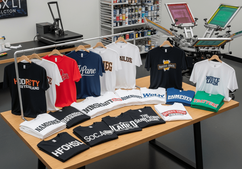 Impression personnalisée sur textile et vêtements - Imprimerie Marrakech