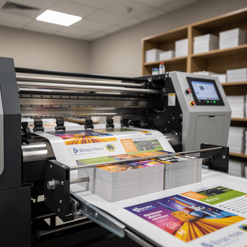 Services d'impression professionnelle - cartes de visite, flyers et reliure à Nour El Karam Librairie & Imprimerie à Marrakech